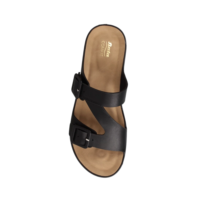 SANDALIA MUJER BATA CURISSAY NEGRO - 4