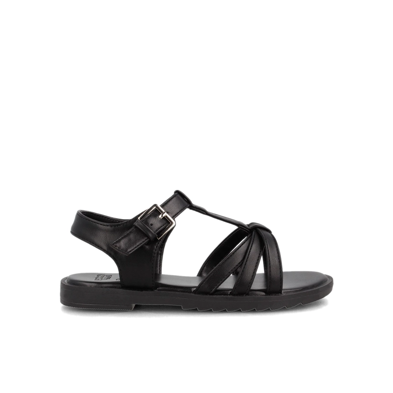 SANDALIA NIÑA BUBBLEGUMMERS VERACRUZ NEGRO - 1
