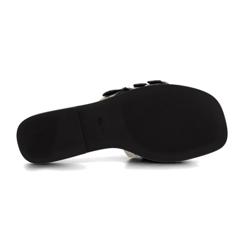 SANDALIA MUJER BATA TAYLOR BLANCO/NEGRO - 5