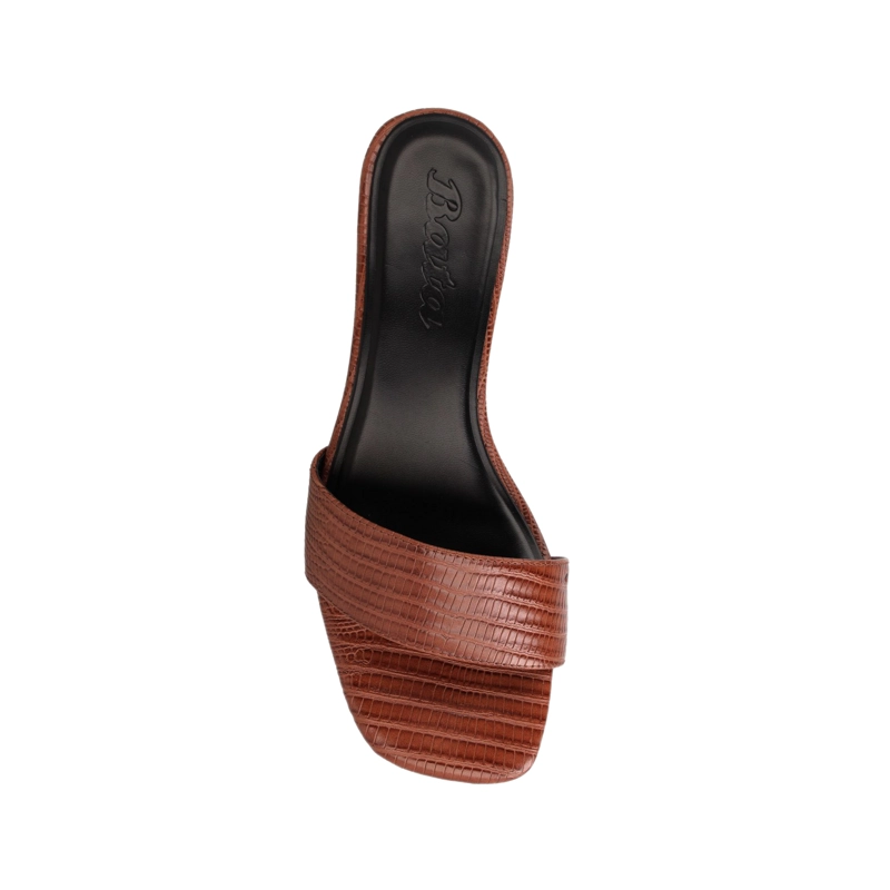 SANDALIA MUJER BATA YORK 50 CAFE - 4