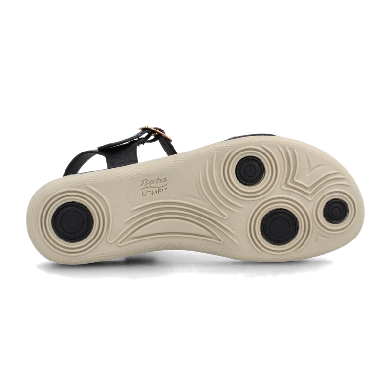 SANDALIA MUJER BATA COLERIN NEGRO - 5