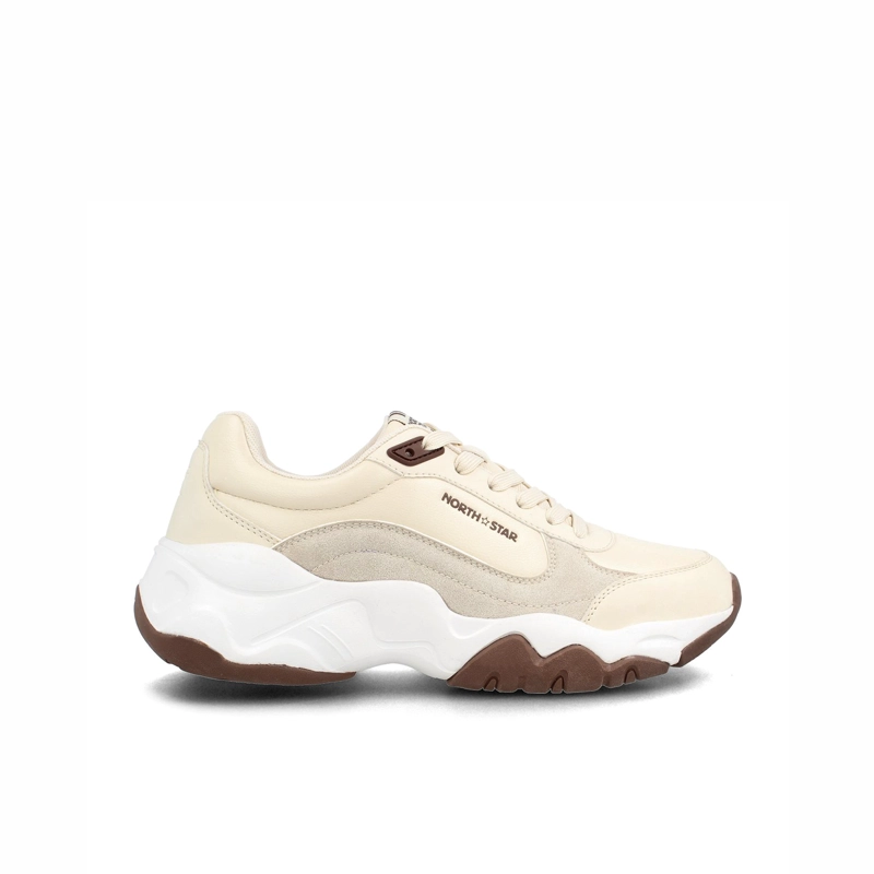 ZAPATILLA MUJER NORTH STAR MACAO BEIGE - 1