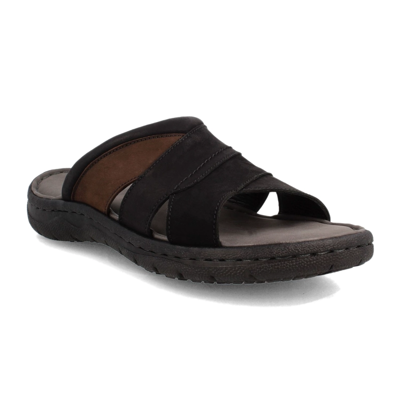 SANDALIA HOMBRE WEINBRENNER CHOT SLIDE NEGRO - 2