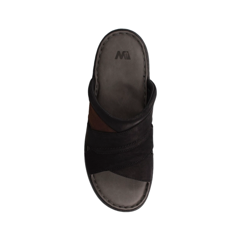 SANDALIA HOMBRE WEINBRENNER CHOT SLIDE NEGRO - 4