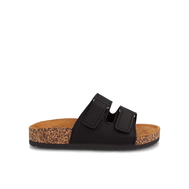SANDALIA NIÑO BUBBLEGUMMERS FRAZER NEGRO - 1