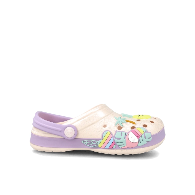 SANDALIA NIÑA BUBBLEGUMMERS LUAN ROSADO - 1