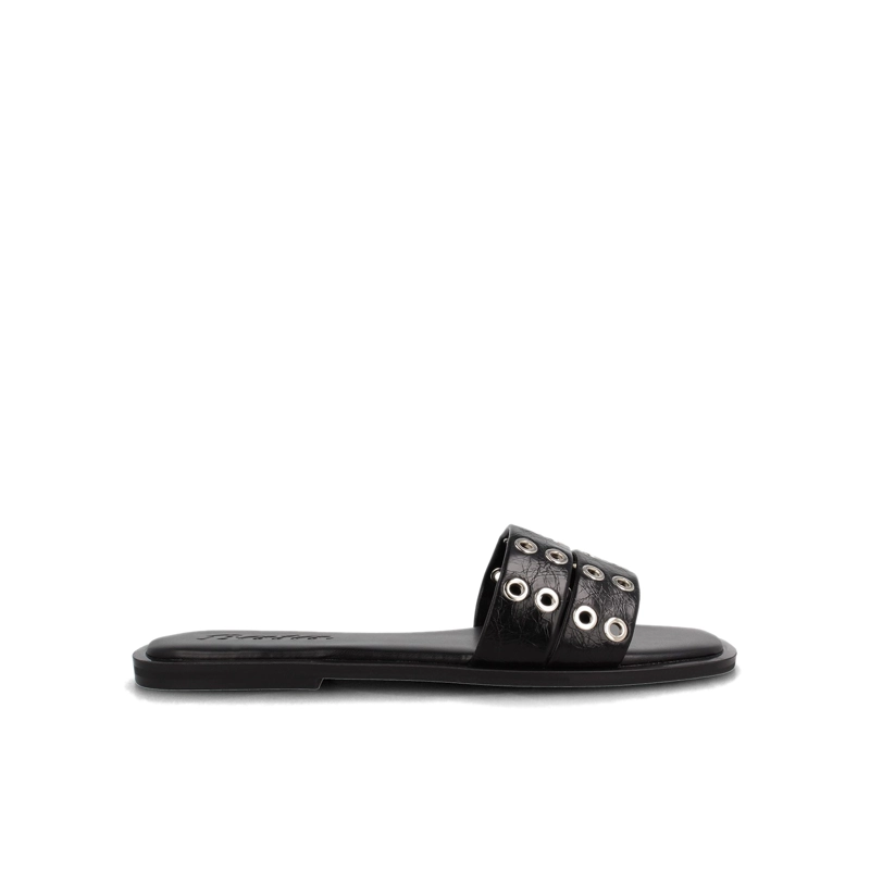 SANDALIA MUJER BATA TAYLOR TIRAS NEGRO 39