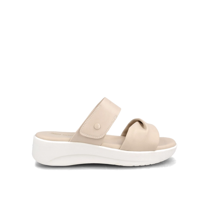 SANDALIA MUJER BATA LILY BEIGE - 1