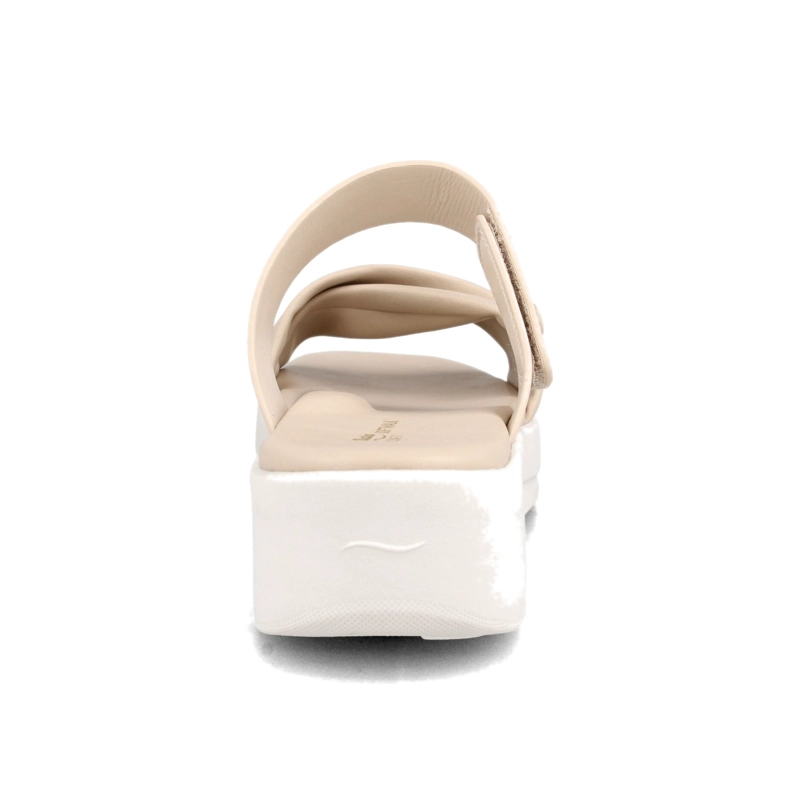 SANDALIA MUJER BATA LILY BEIGE - 3