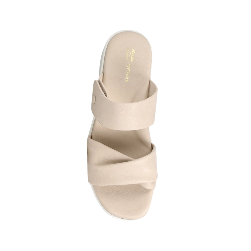 SANDALIA MUJER BATA LILY BEIGE - 4