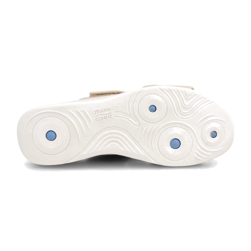 SANDALIA MUJER BATA LILY BEIGE - 5