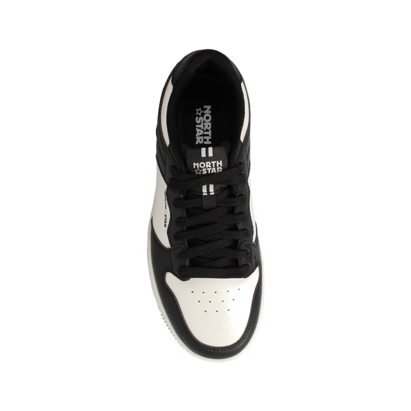 ZAPATILLAS NIÑA NORTH STAR MICHAEL BLANCO/NEGRO - 4