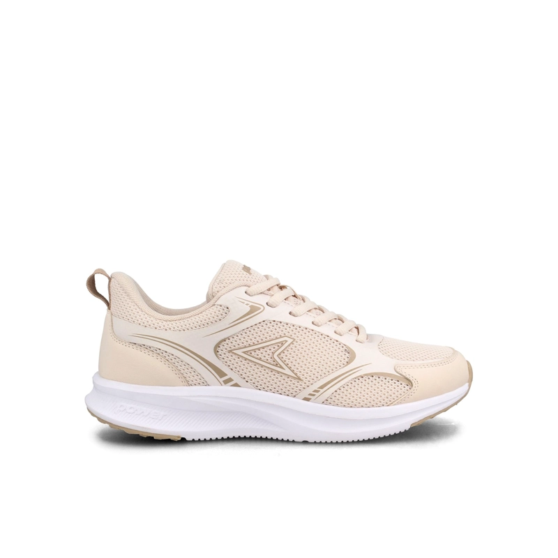 ZAPATILLA MUJER POWER HARROW PLUS NYRO RUNNING BEIGE - 1