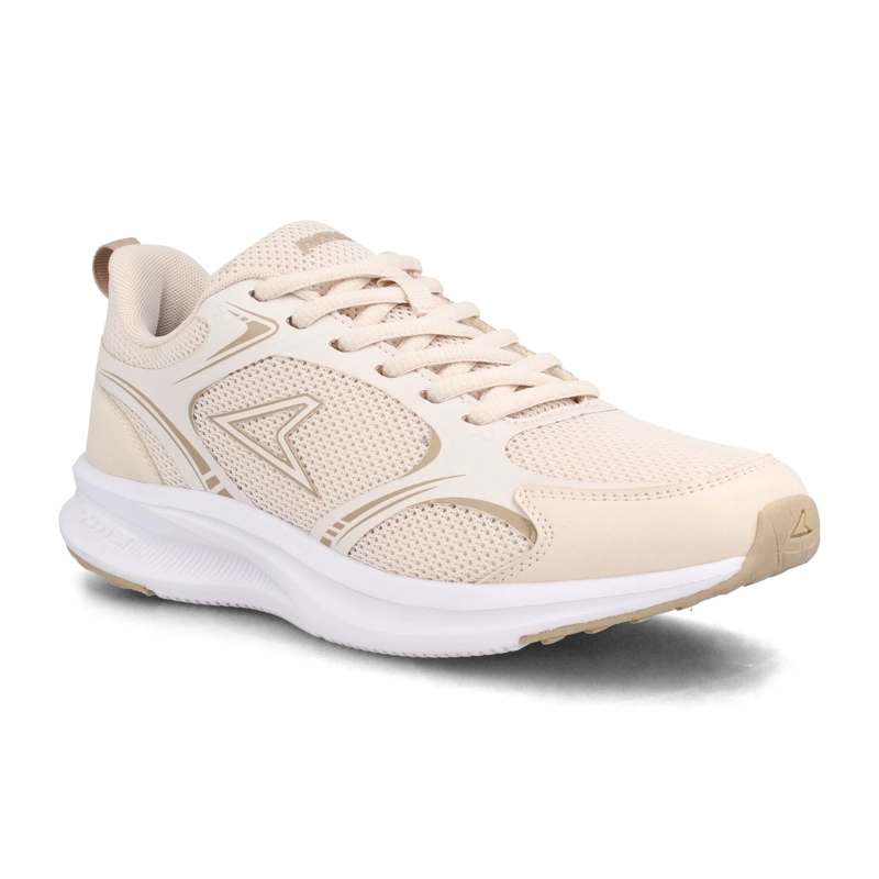 ZAPATILLA MUJER POWER HARROW PLUS NYRO RUNNING BEIGE - 2