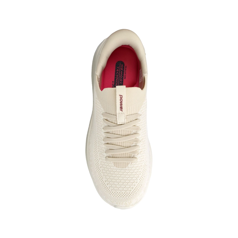 ZAPATILLA MUJER POWER JOURNEY TAO ES WALKING BEIGE - 4