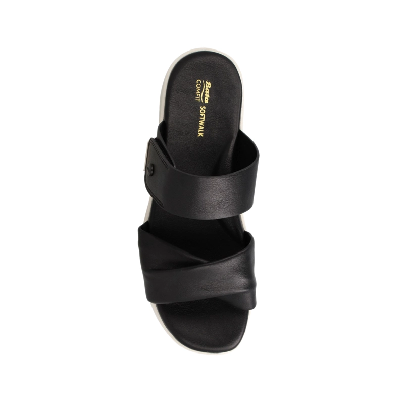 SANDALIA MUJER BATA LILY NEGRO - 4
