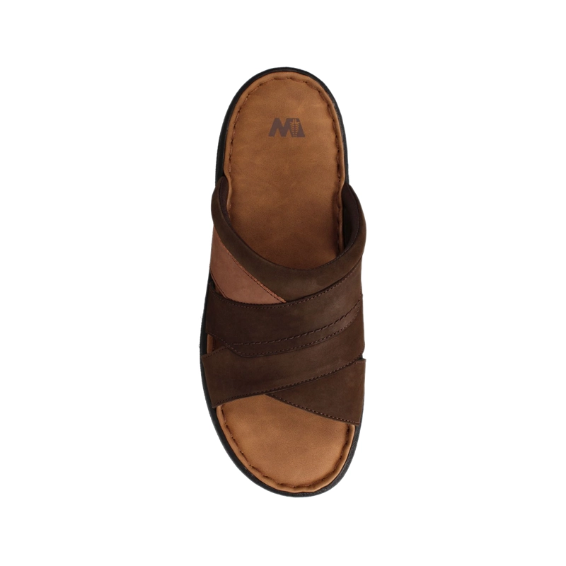 SANDALIA HOMBRE WEINBRENNER CHOT SLIDE CAFE - 4