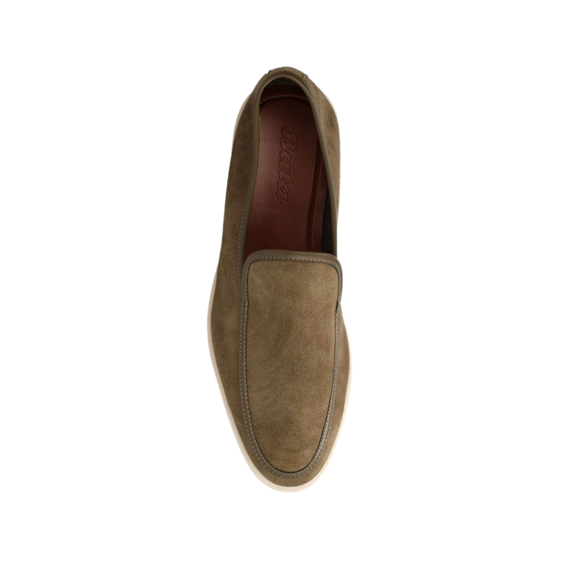 MOCASIN HOMBRE BATA BRUXELLES VERDE - 4