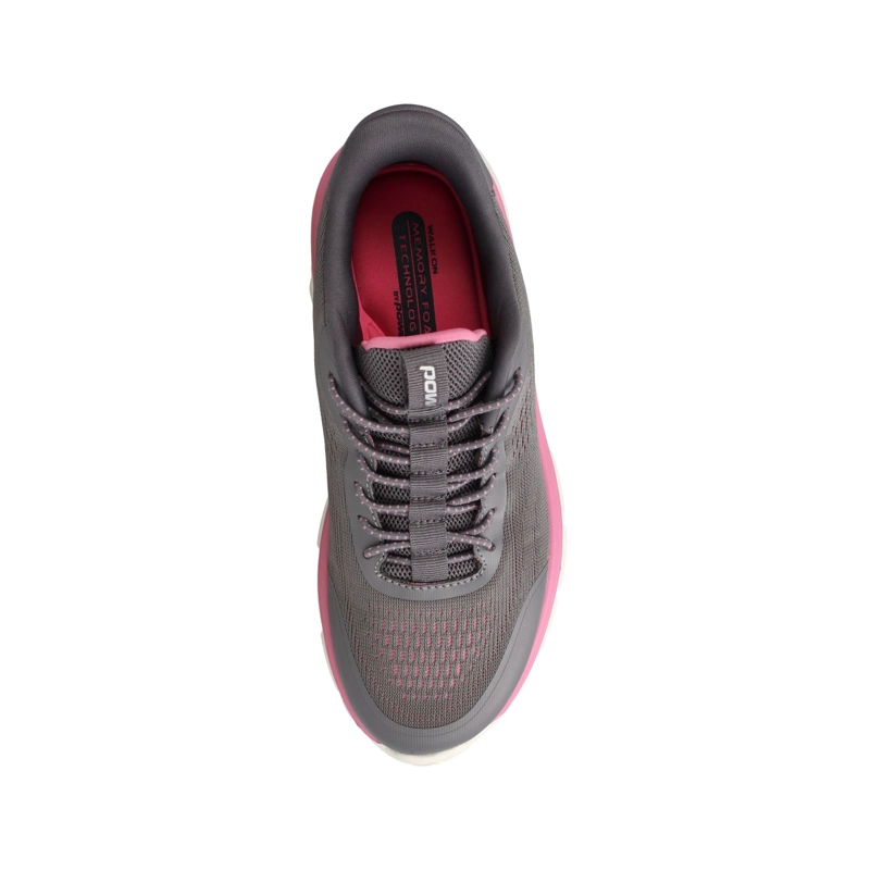 ZAPATILLA MUJER POWER ENGAGE ULTRA 300 ES WALKING GRIS - 4