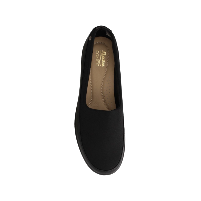 MOCASIN MUJER BATA TALI NEGRO - 4