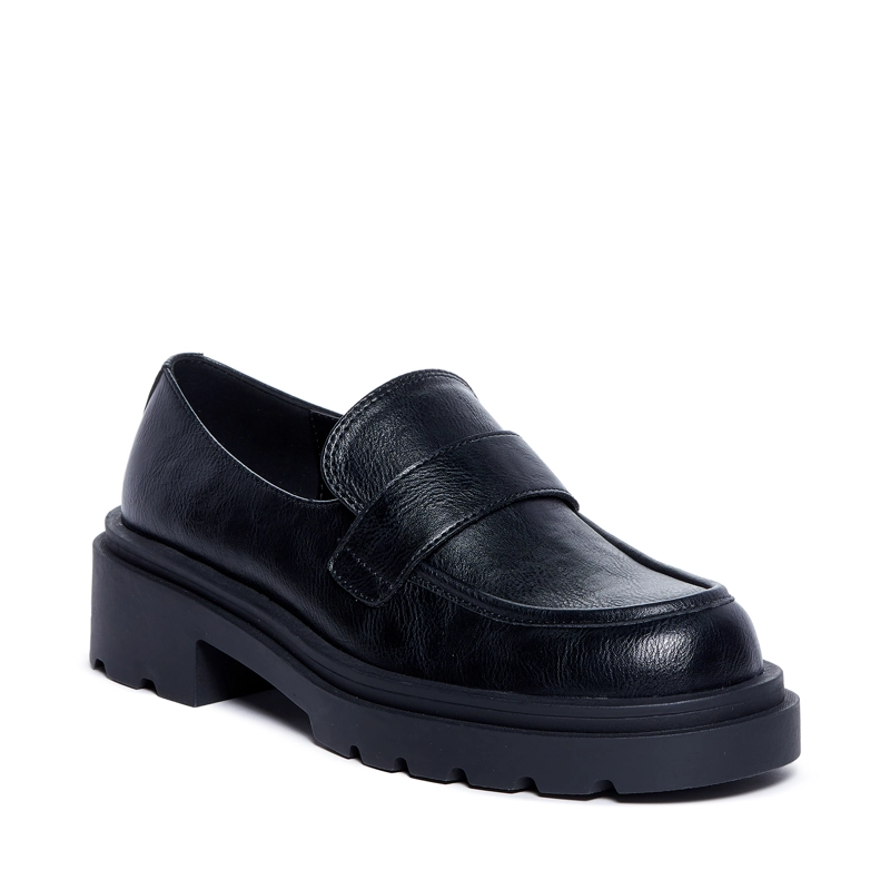 MOCASIN MUJER BATA NEW MARTIN NEGRO - 2