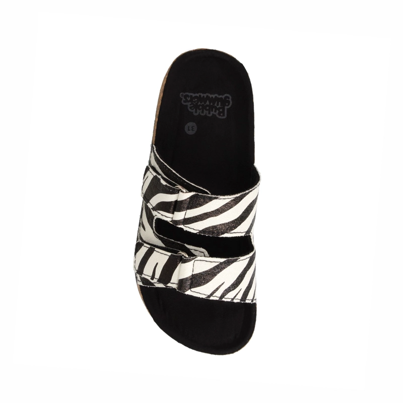 SANDALIA NIÑA BUBBLEGUMMERS FRAZER ANIMAL PRINT - 4