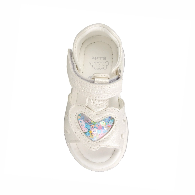 SANDALIA NIÑA BUBBLEGUMMERS WHEEL BLANCO - 4