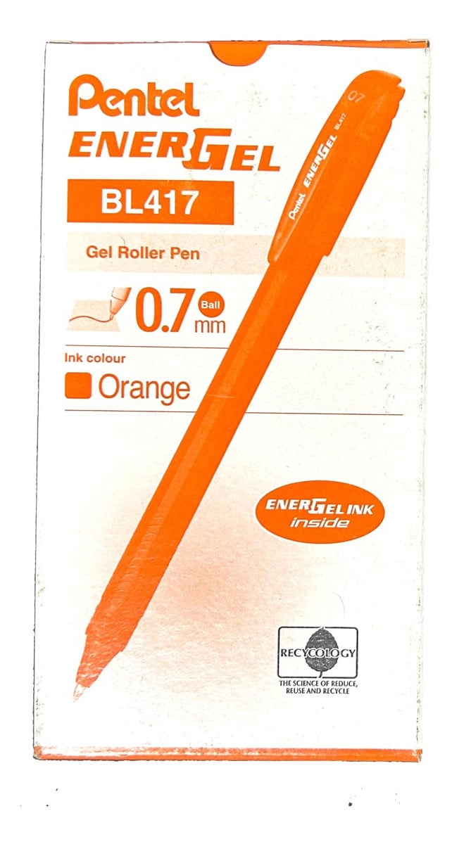 LÁPIZ GEL PENTEL ROLLER ENERGEL MAKKURO 07MM COLOR P2 12UN - 5