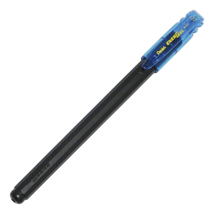 LÁPIZ GEL PENTEL ROLLER ENERGEL MAKKURO 07MM AZUL 12UNI - 4