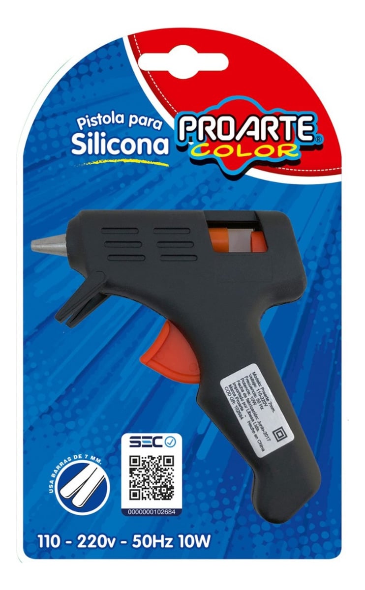 PISTOLA MANUALIDADES PROARTE SILICONA ELECTRICA 7MM - 1