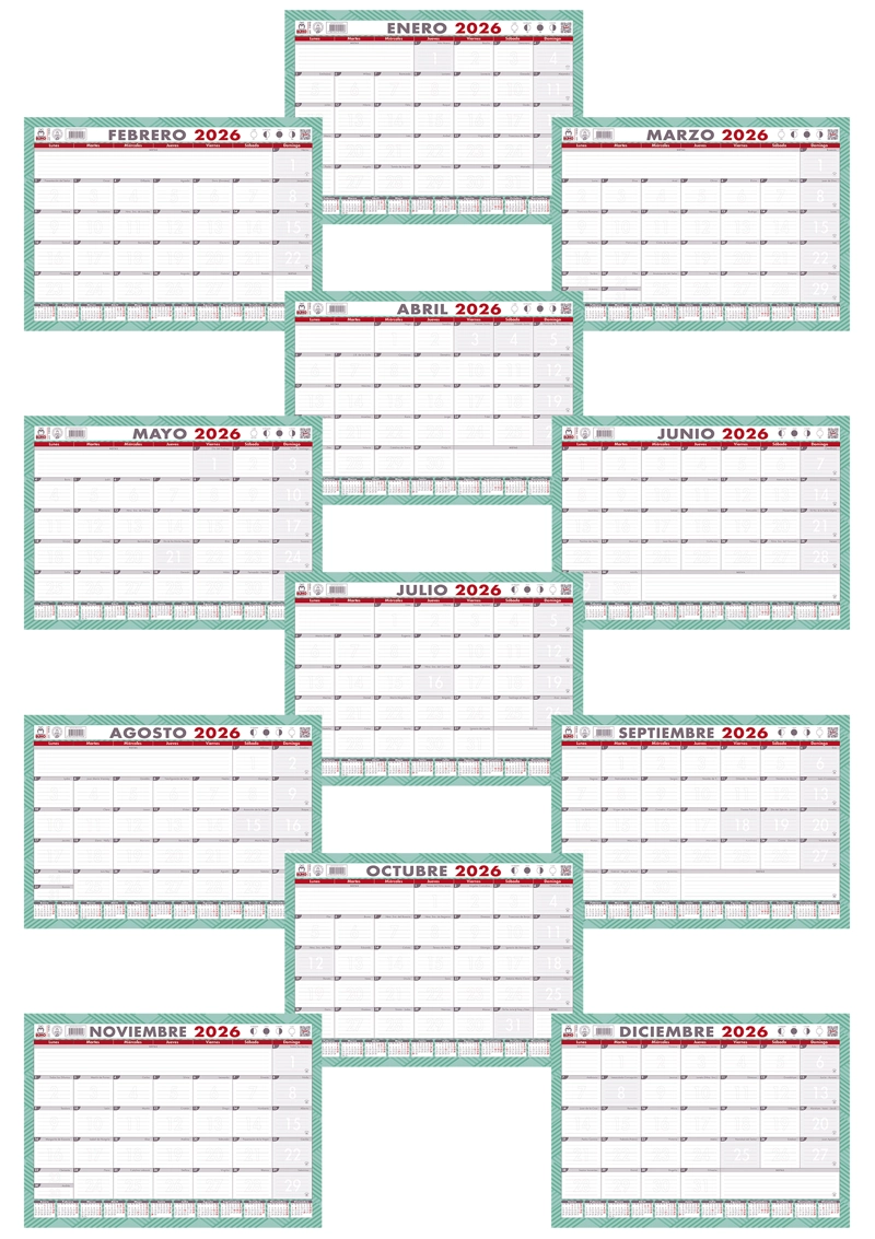 Agenda Buho Profesor 2027 + Calendario Escritorio 2027 - 10