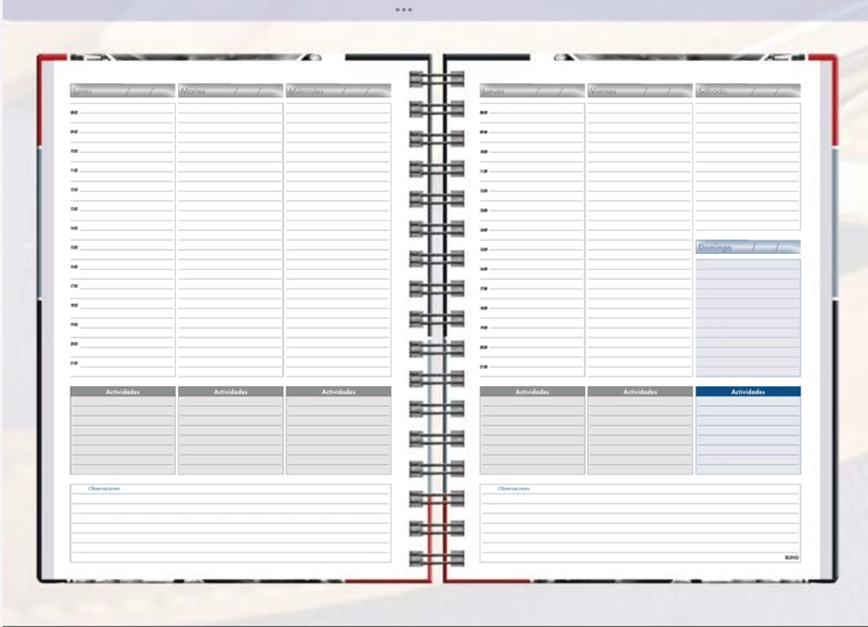 Agenda Buho Profesor Cuero 2027 + Calendario Escritorio 2027 - 3