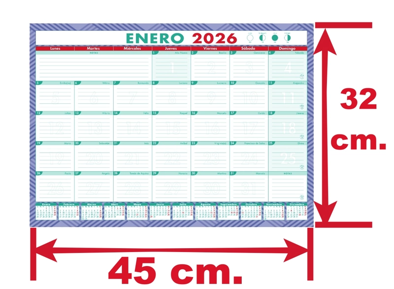 Agenda Buho Profesor Cuero 2027 + Calendario Escritorio 2027 - 9