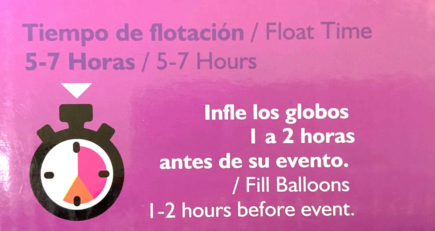 GLAM TANQUE BALÓN CILINDRO GAS HELIO ULTRA LIVIANO 30 GLOBOS - 4