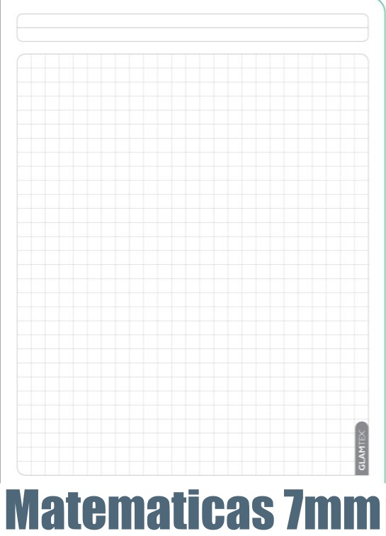CUADERNO GLAMTEX CUARTA 150H 7MM NAT GALLERY 4UNI - 8