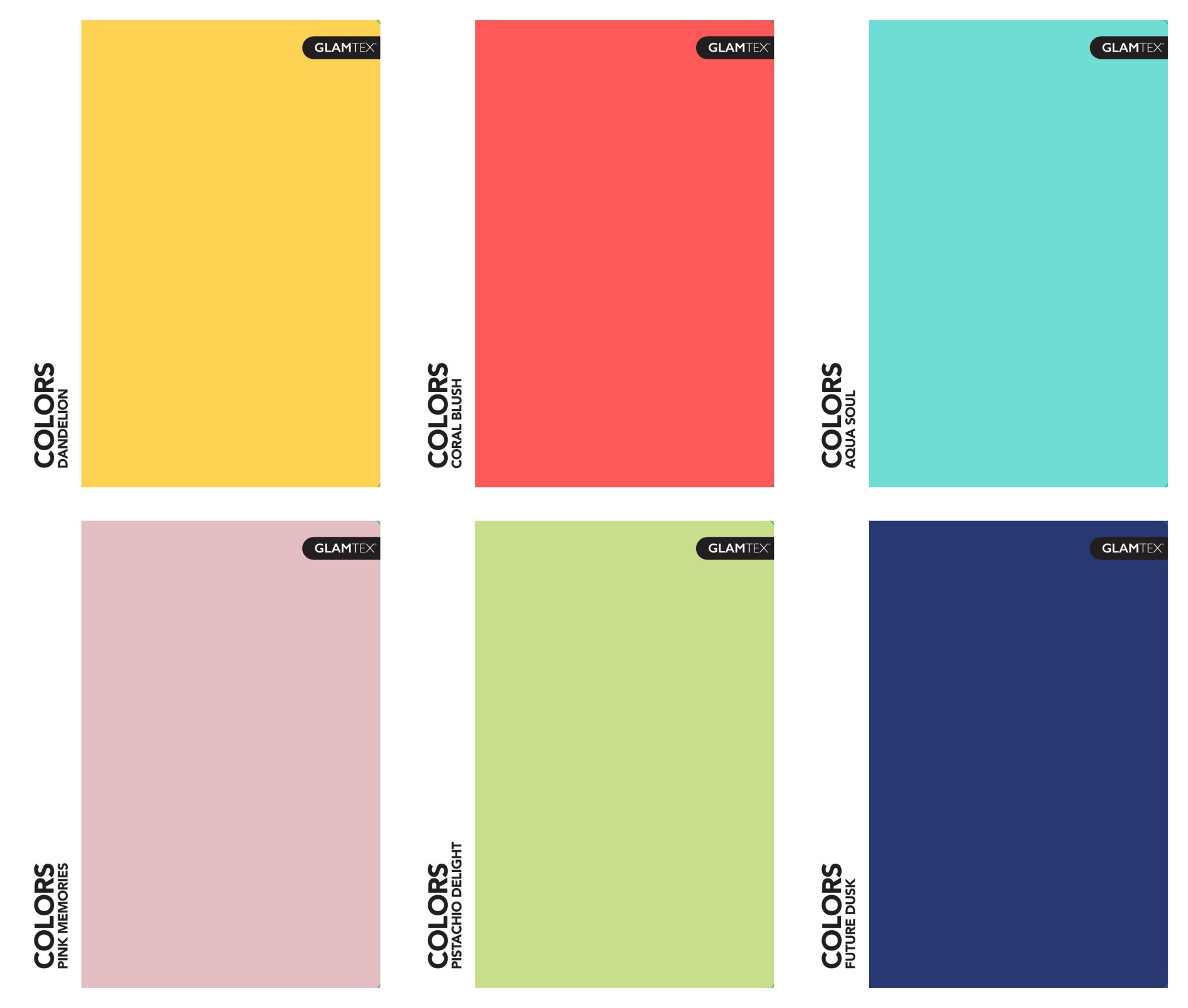 CUADERNO GLAMTEX UNIVESITARIO TAPA EXTRA DURA 100H 7MM COLORS 6U - 1