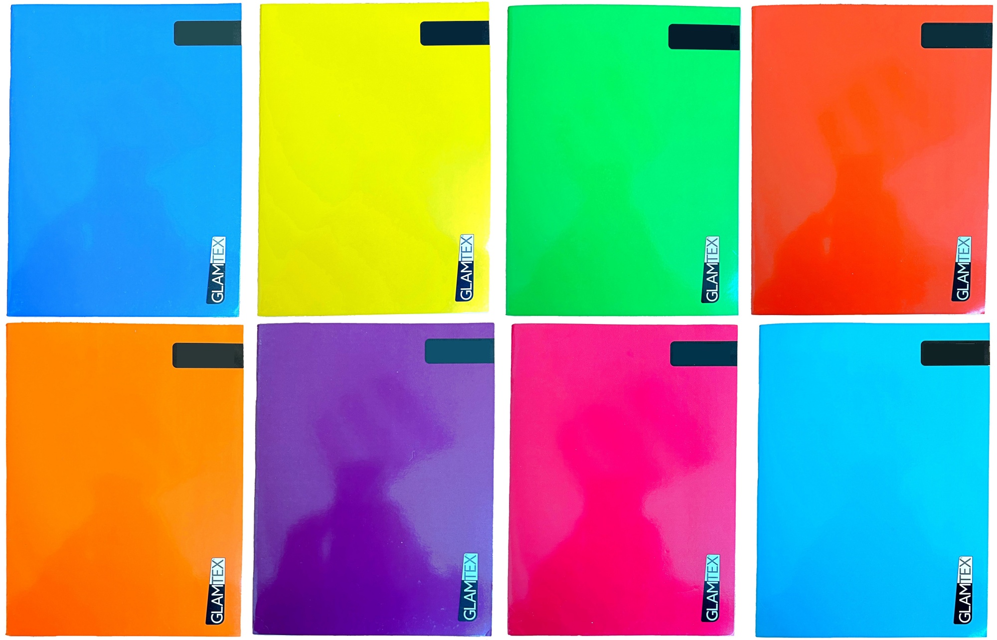 CUADERNO GLAMTEX COLLEGE 80H CAL. HORIZ LISO COLORS 8U - 2