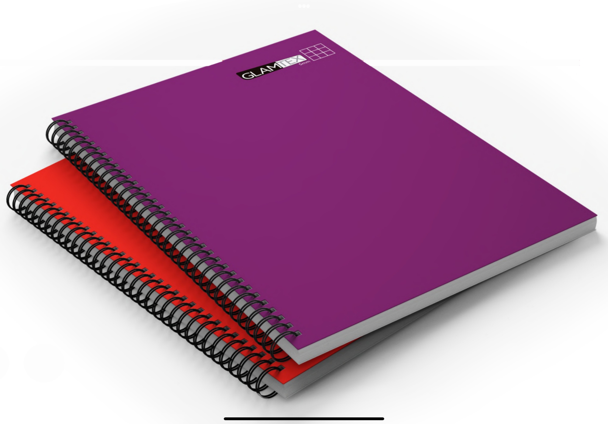 CUADERNO GLAMTEX UNIVERSITARIO 100H CROQUIS LISO COLORS 8U - 3