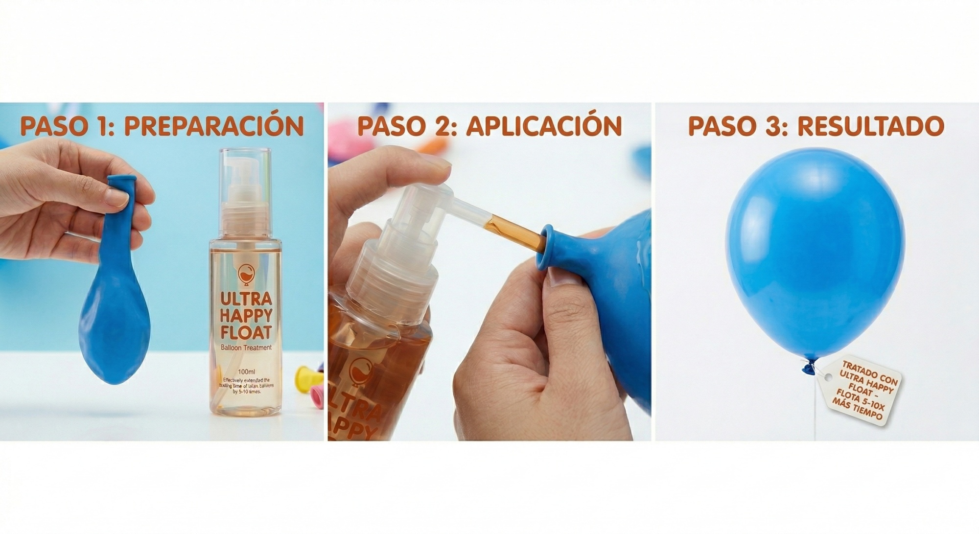 KIT GLOBOS GLAM + BALON HELIO + SELLADOR Y ABRILLANTADOR - 4