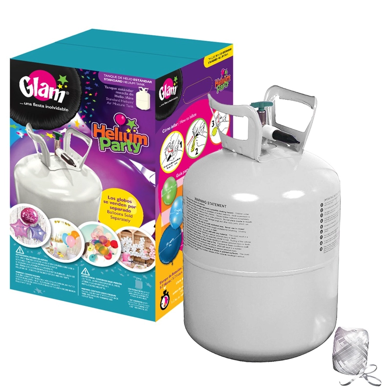 KIT GLOBOS GLAM + BALON HELIO + SELLADOR Y ABRILLANTADOR - 5