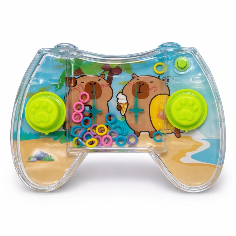 JUEGO DE AGUA GLAM CAPIBARA 24UNI FIESTA SOUVENIR ANTIESTRES - 5