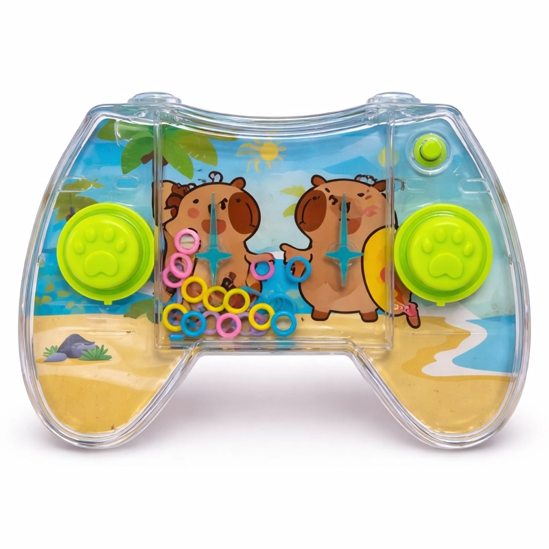 JUEGO DE AGUA GLAM CAPIBARA 12UNI FIESTA SOUVENIR ANTIESTRES - 4
