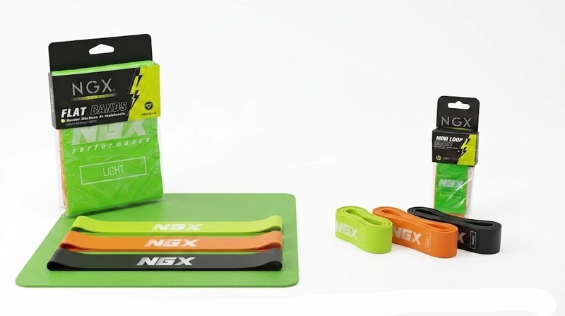KIT NGX TONIFICACION MANCUERNAS (2X3K) KETTLEBELL 8KG BANDAS - 4