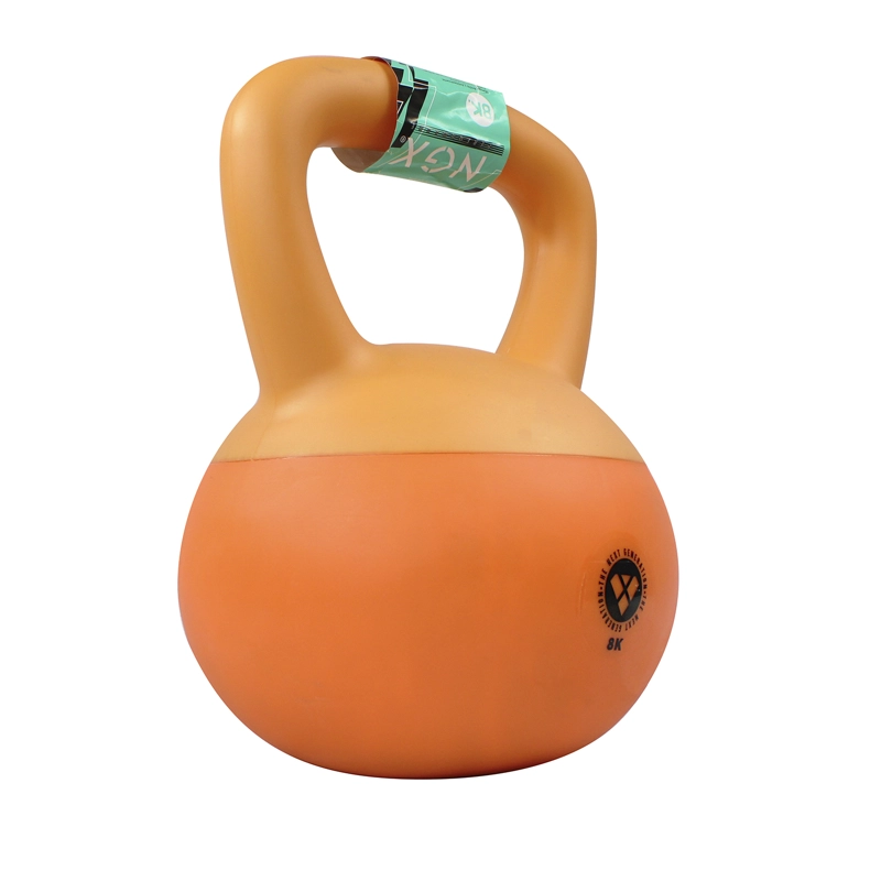 PESA RUSA KETTLEBELL SOFT NGX 8 KG FITNESS - NARANJO - 2