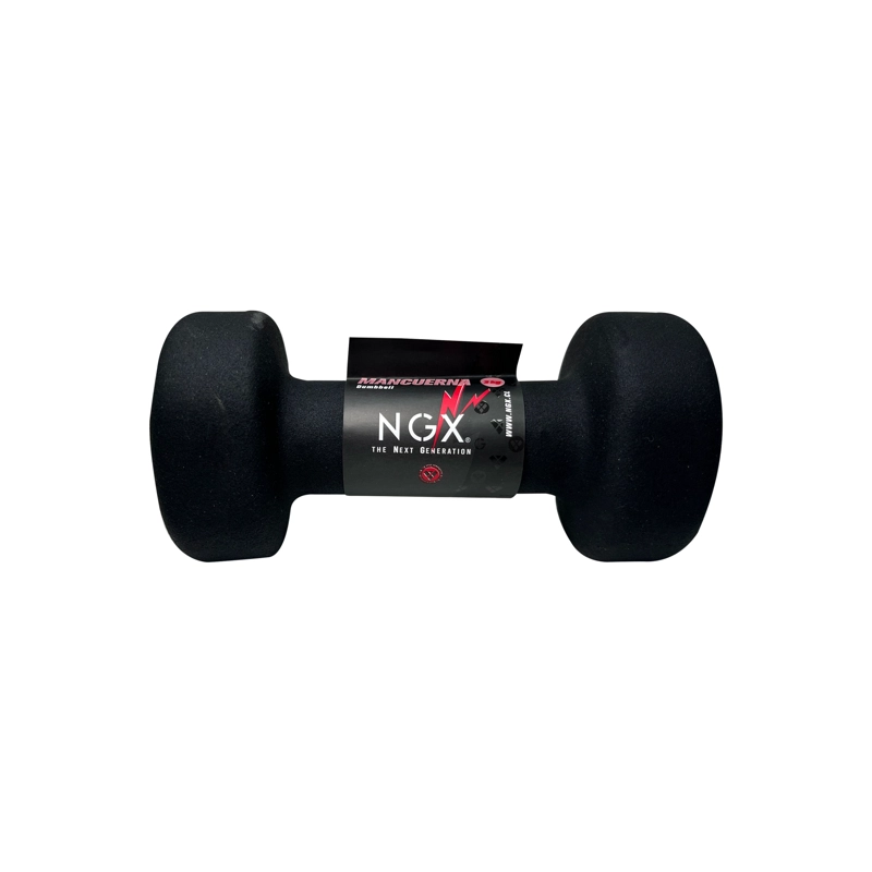 MANCUERNA PESA NEOPRENO NGX 3 KG FITNESS - NEGRO - 1