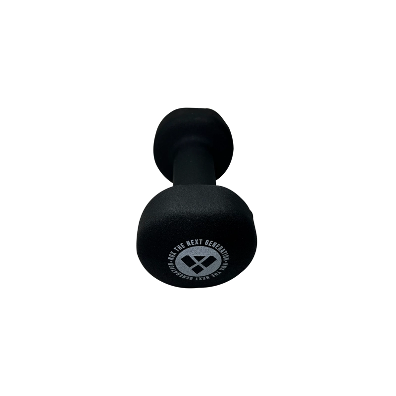 MANCUERNA PESA NEOPRENO NGX 3 KG FITNESS - NEGRO - 4