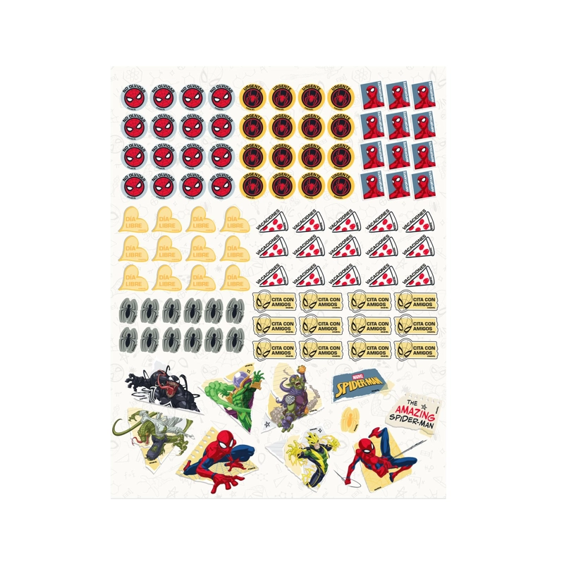 CALENDARIO PARED ASCOTT SPIDERMAN VILLAINS 2027 30X40 CM - 3