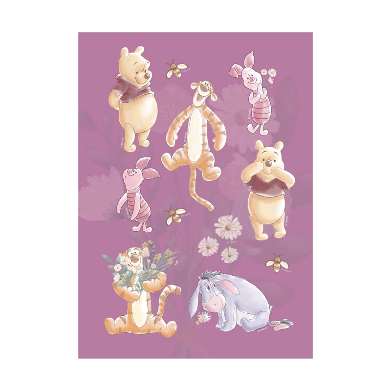 PLANNER ASCOTT WINNIE POOH FLORAL ROSA 2027 17,8X23,5 CM - 5