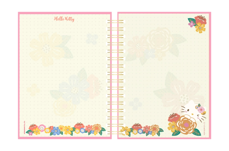 LIBRETA ASCOTT HELLO KITTY 60 HOJAS DRESS 16X21 CM CON LAPIZ - 2