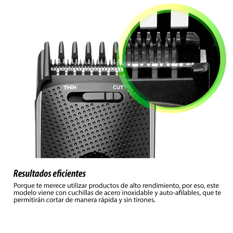 SET CORTA PELO INALÁMBRICO SIEGEN DUO STYLE SG-8410 - 9